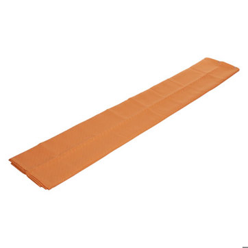 Sport-Tec - 210 cm Teleskop Kabinen Trennvorhang - Raumteiler & Sichtschutz - 175x230 cm (Orange)